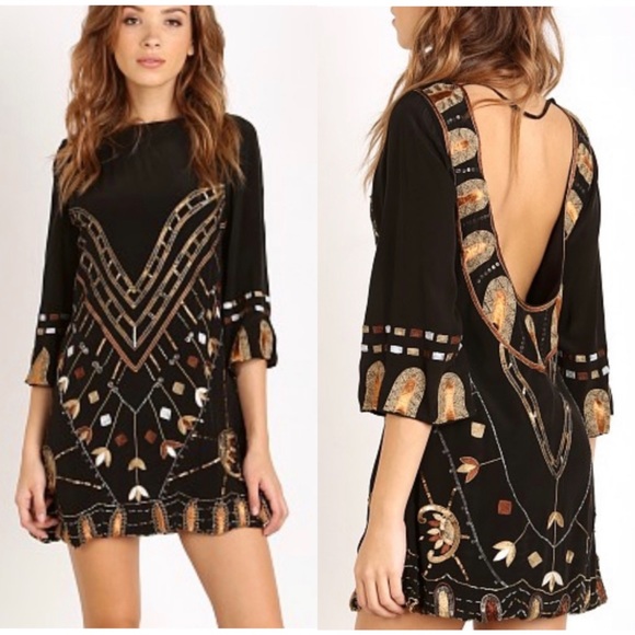 Jen's Pirate Booty Dresses & Skirts - Jen’s Pirate Bootie Black Magic Obsidian Mini Dress